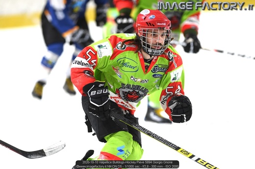 2020-10-10 Valpellice Bulldogs-Hockey Pieve 5894 Giorgio Gnone